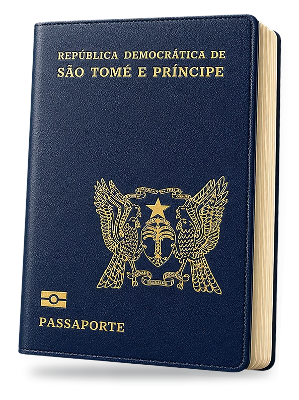 The passport of a citizen of the Democratic Republic of São Tomé and Príncipe