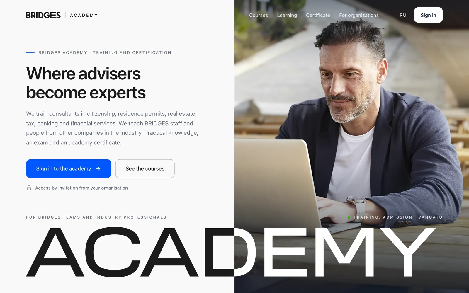 BRIDGES Academy - academy.bridges.global