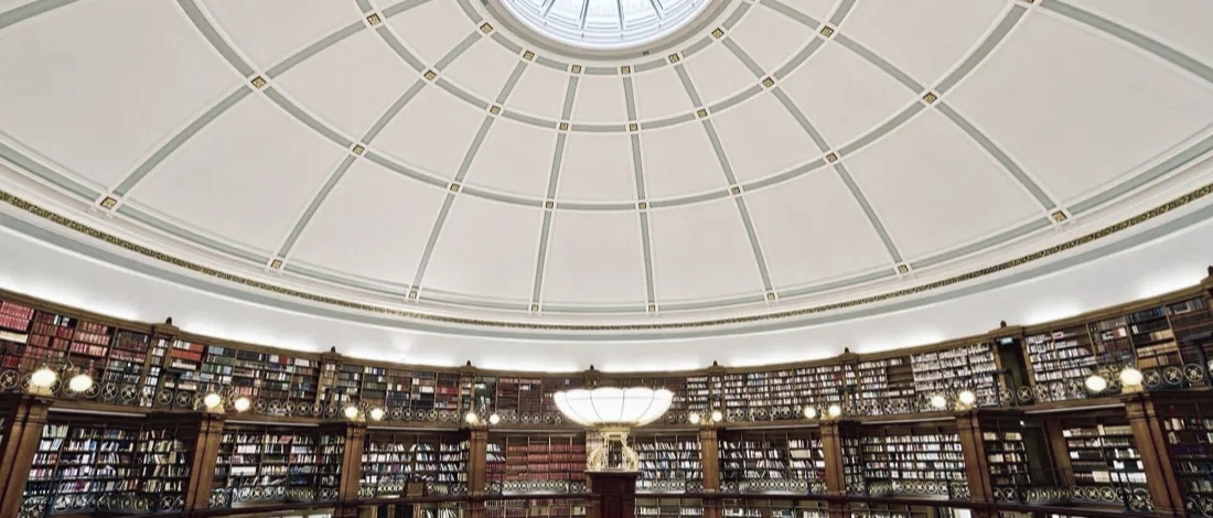 old library reading room