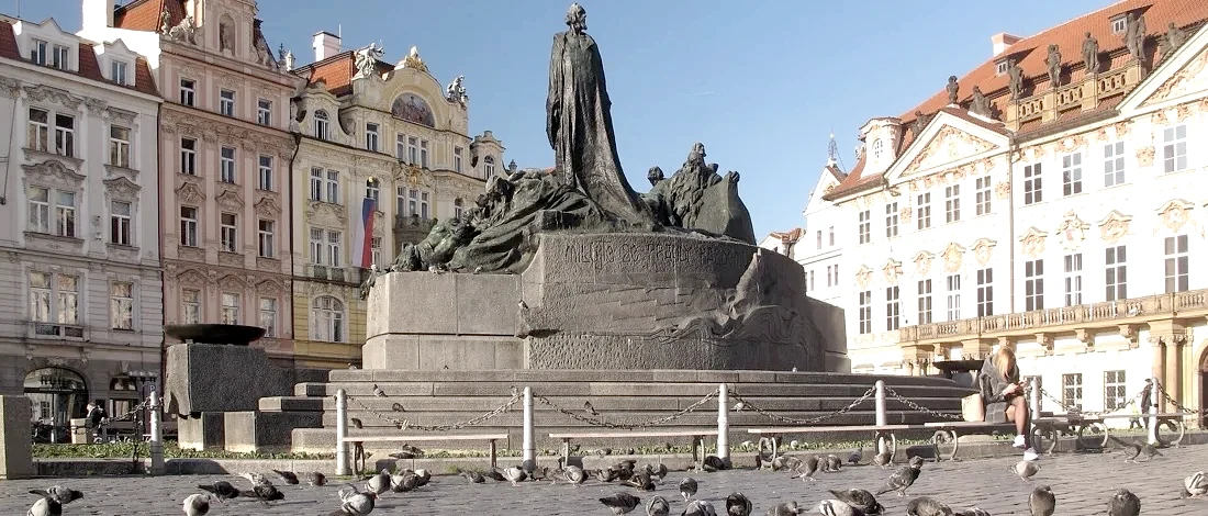 Prague old town square