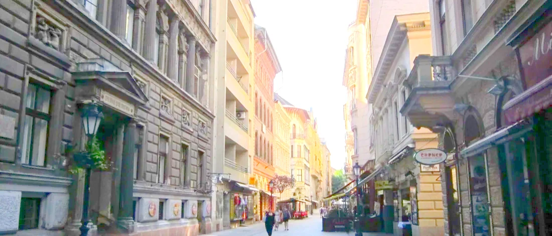 Andrassy Avenue Budapest