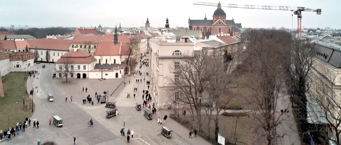 Krakow old town square