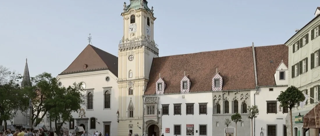 Bratislava old town square