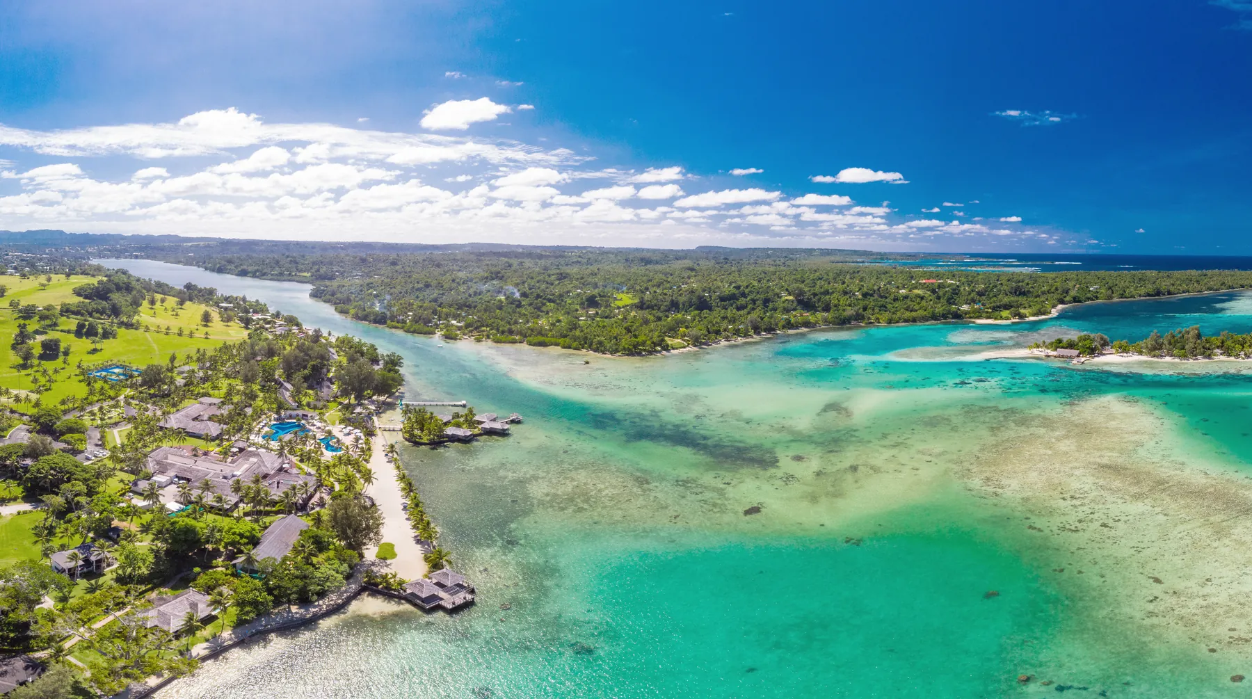 Erakor Island near Port Vila, Vanuatu