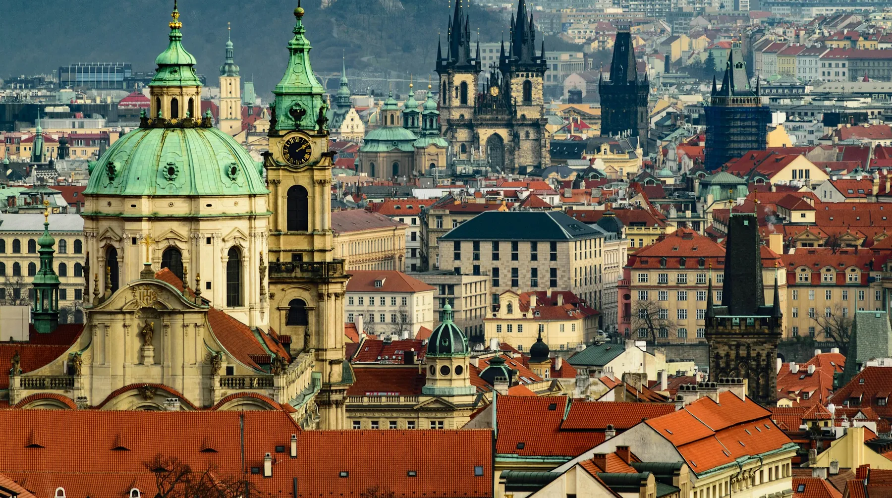 Prague Castle and Charles Bridge