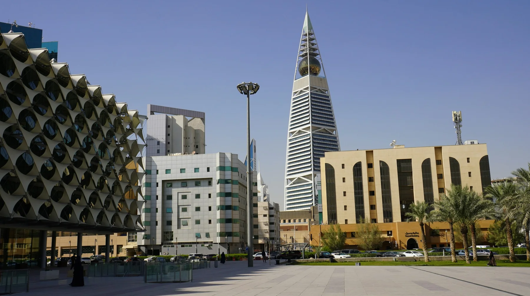 King Fahd Road area in Riyadh