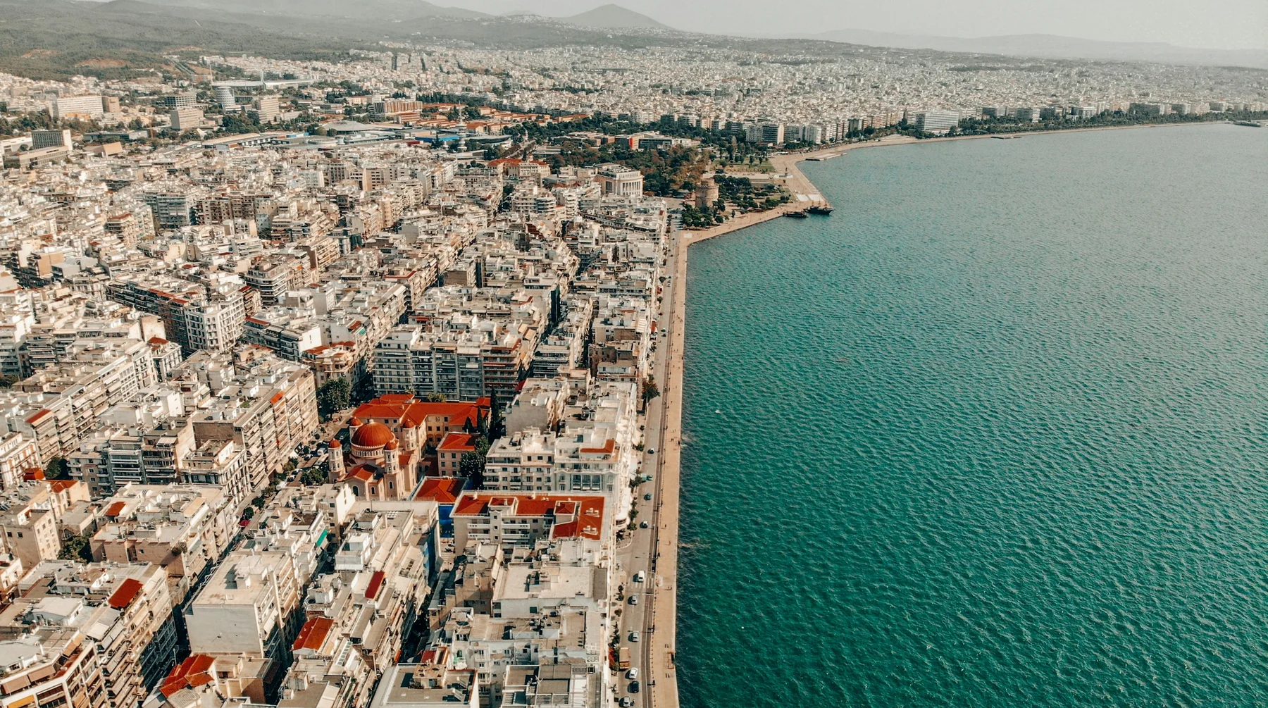 Thessaloniki from above