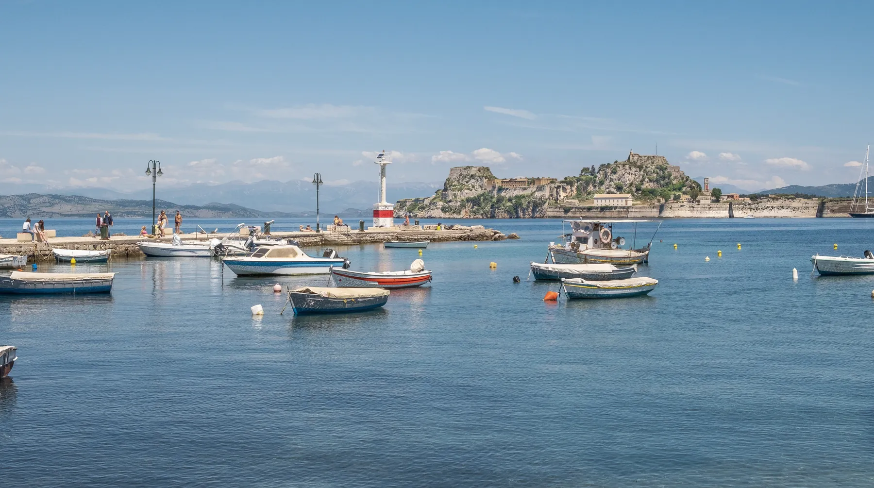 Nafplio, the old town and harbour