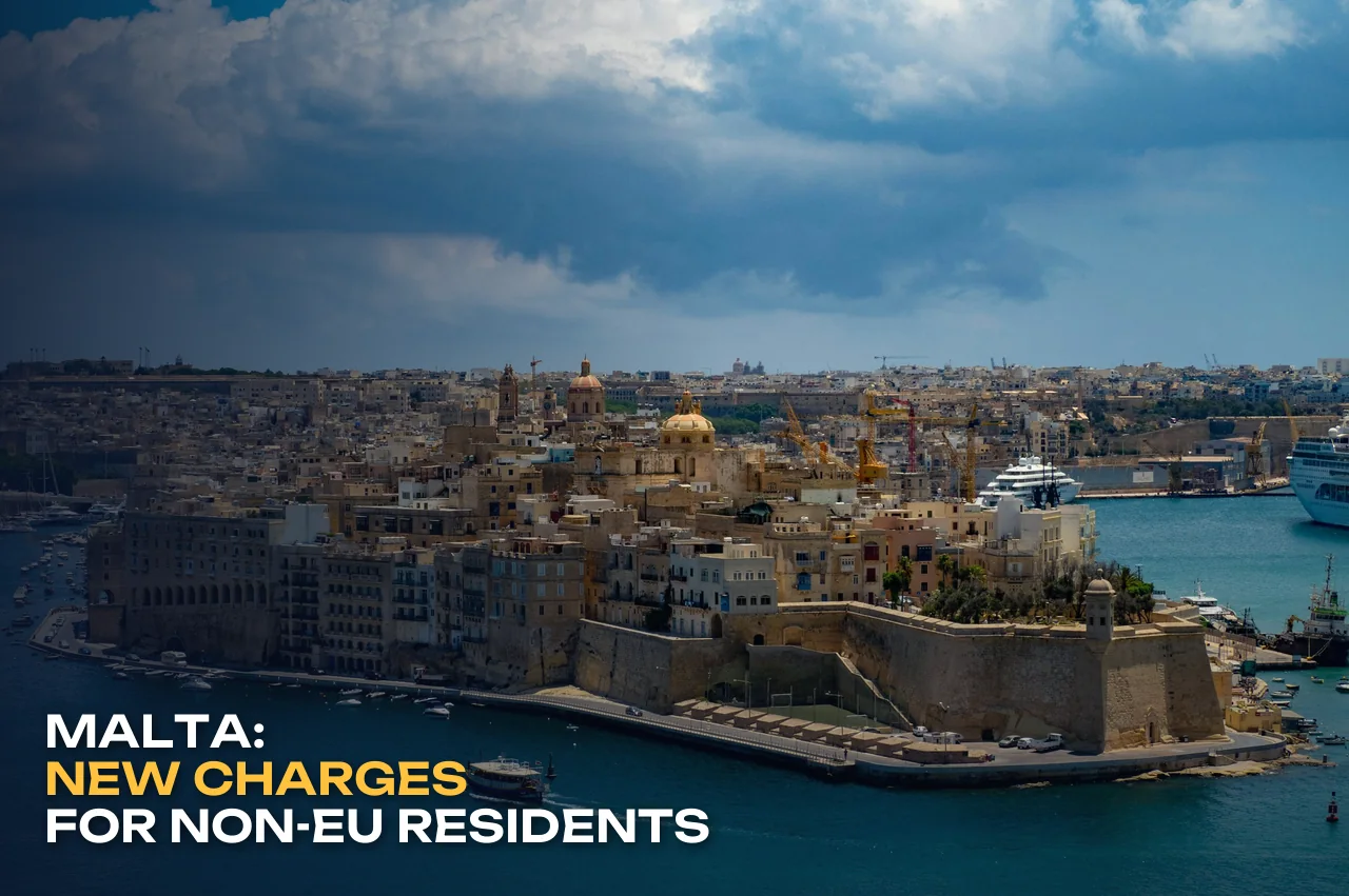 View over Malta's Grand Harbour