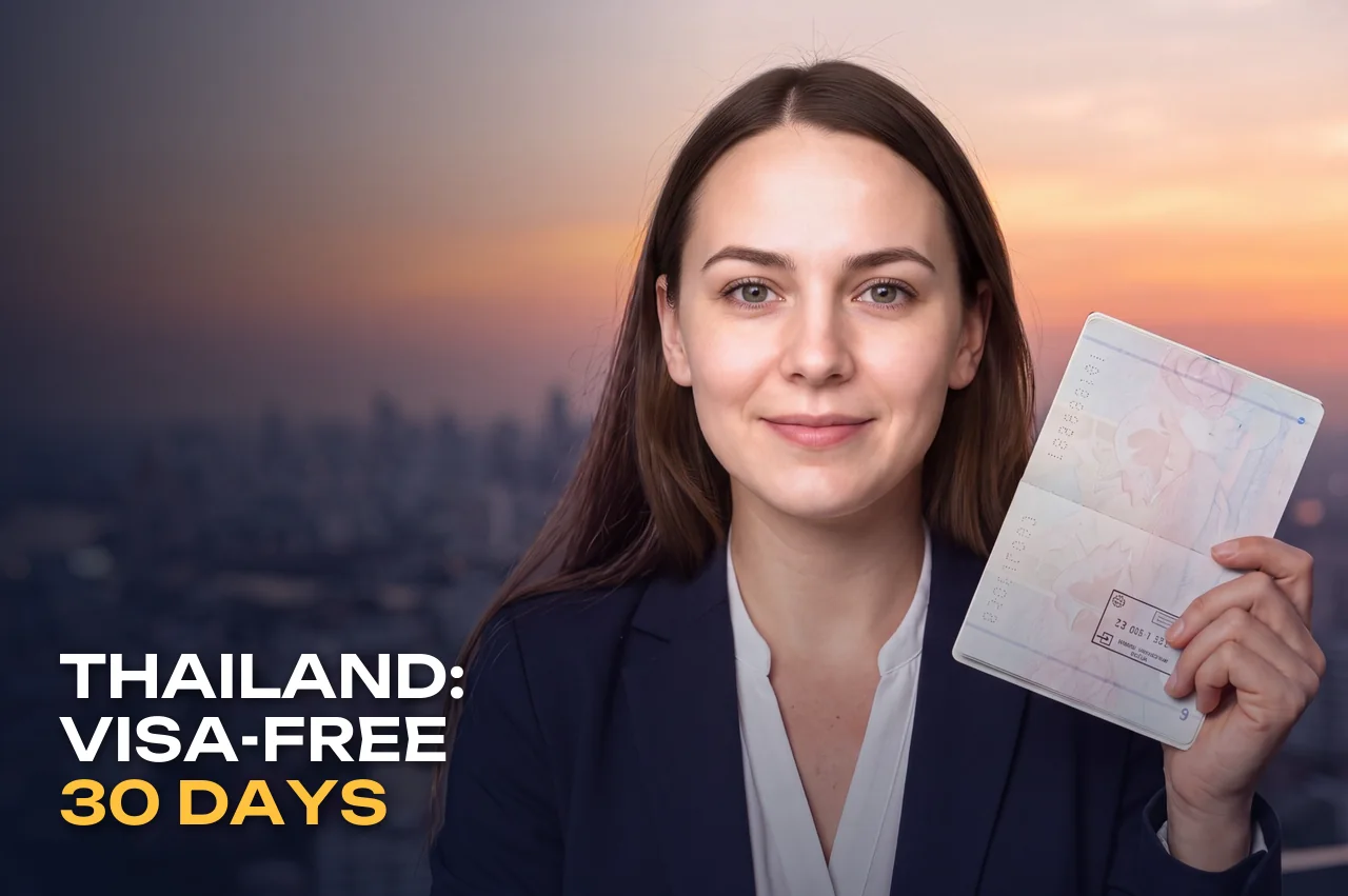 Thailand cuts visa-free stays to 30 days: what changed for Russians and how to stay longer