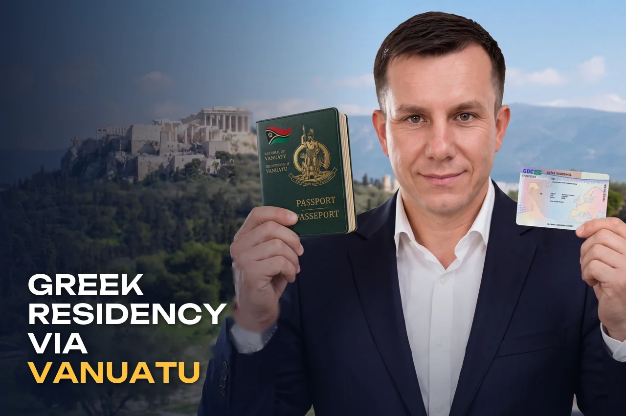 A Vanuatu passport gives Russians back access to Greek residency