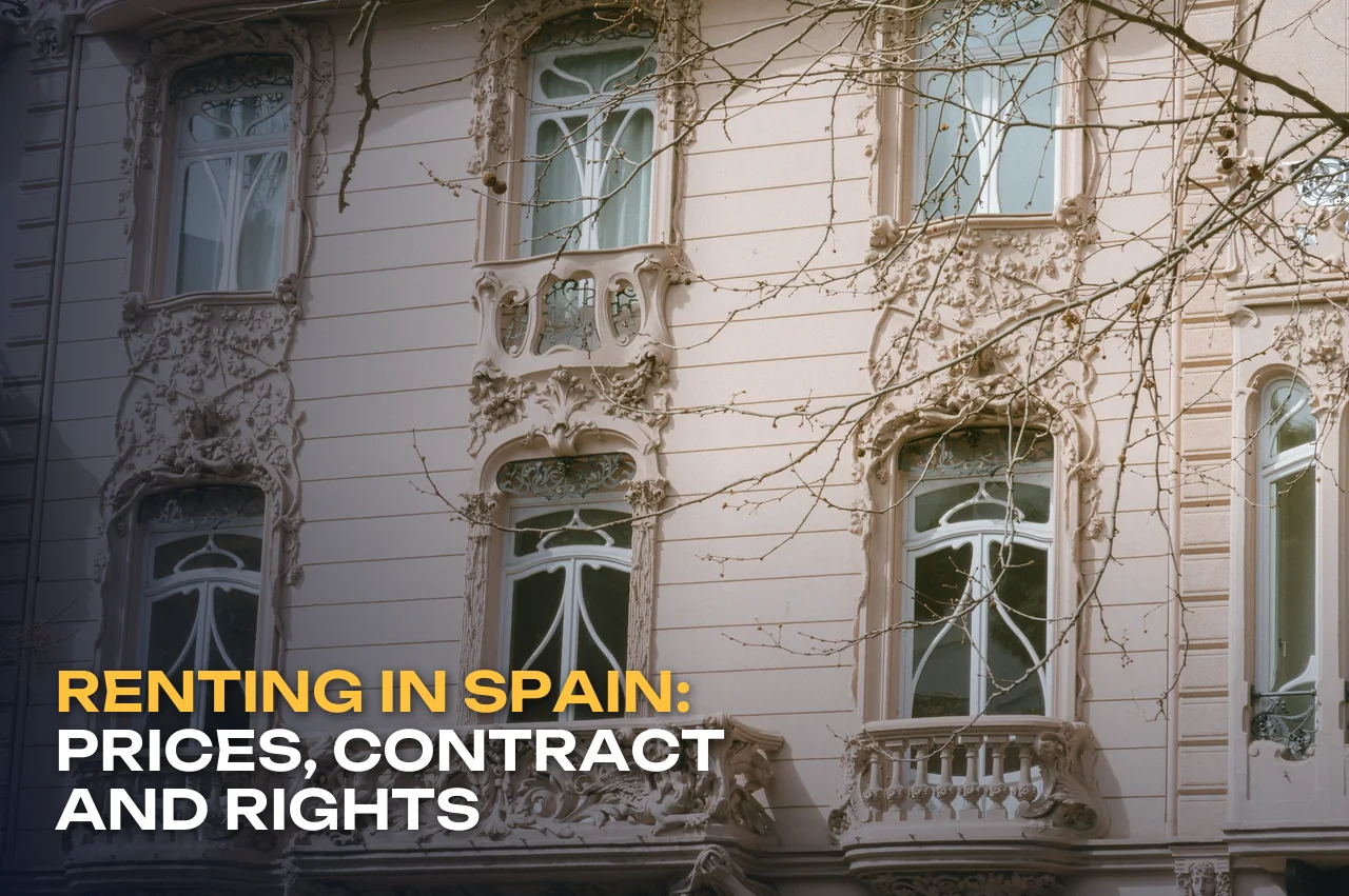 Facade of an apartment building in Valencia