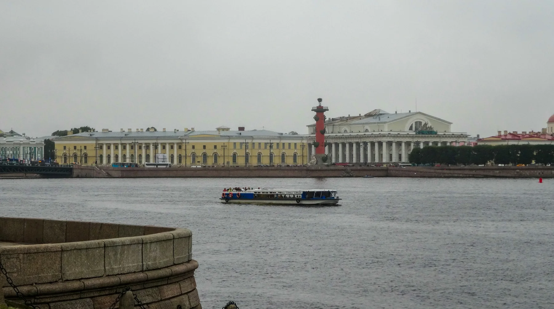 Vasilyevsky Island Spit in Saint Petersburg