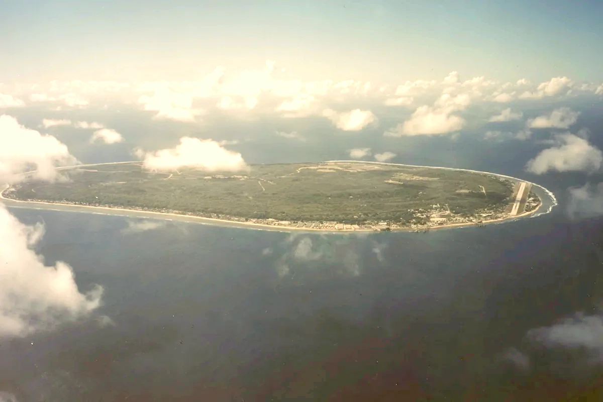 Nauru, the Pacific Ocean