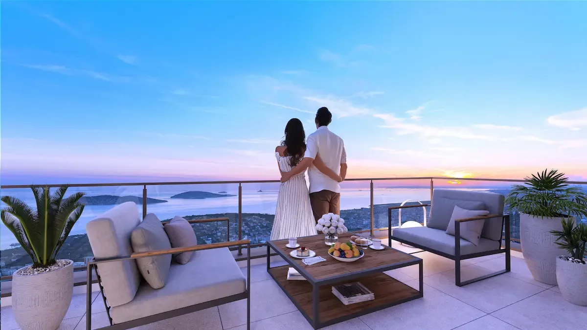 Sea-view residences in Maltepe
