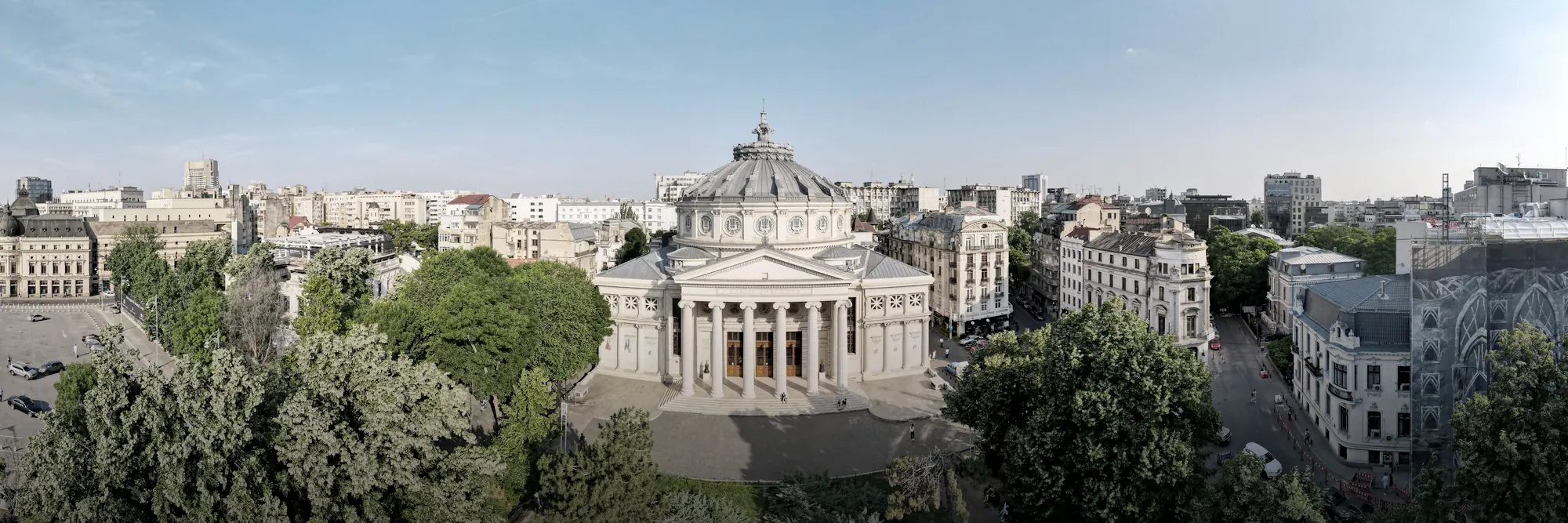 The Romanian Athenaeum in Bucharest