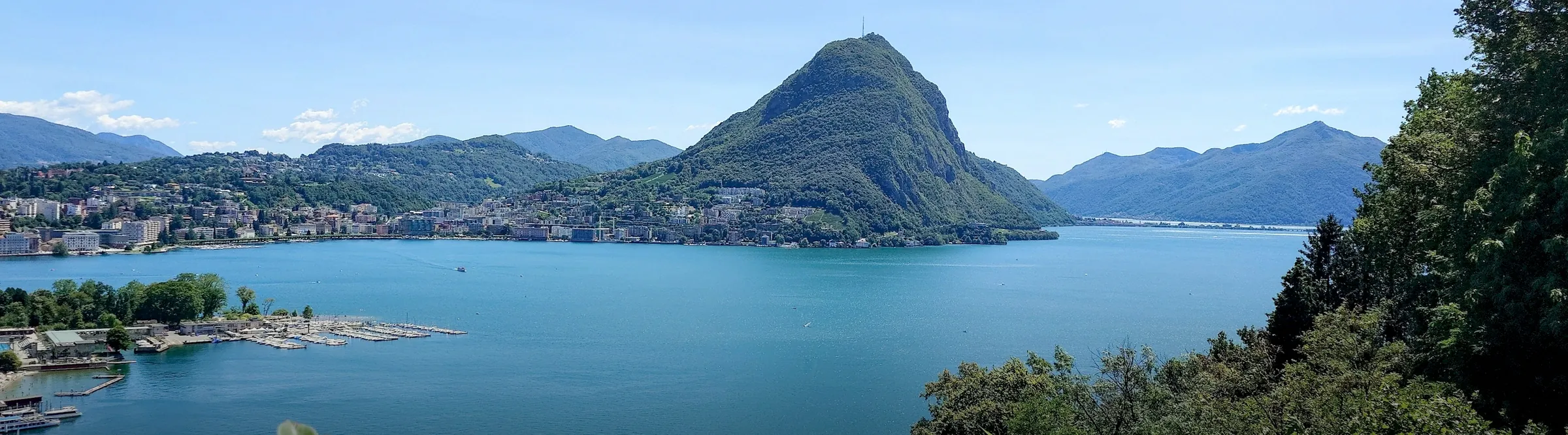 Lugano and Lake Lugano